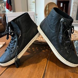 Ugg Leather High Tops- worn 1x!